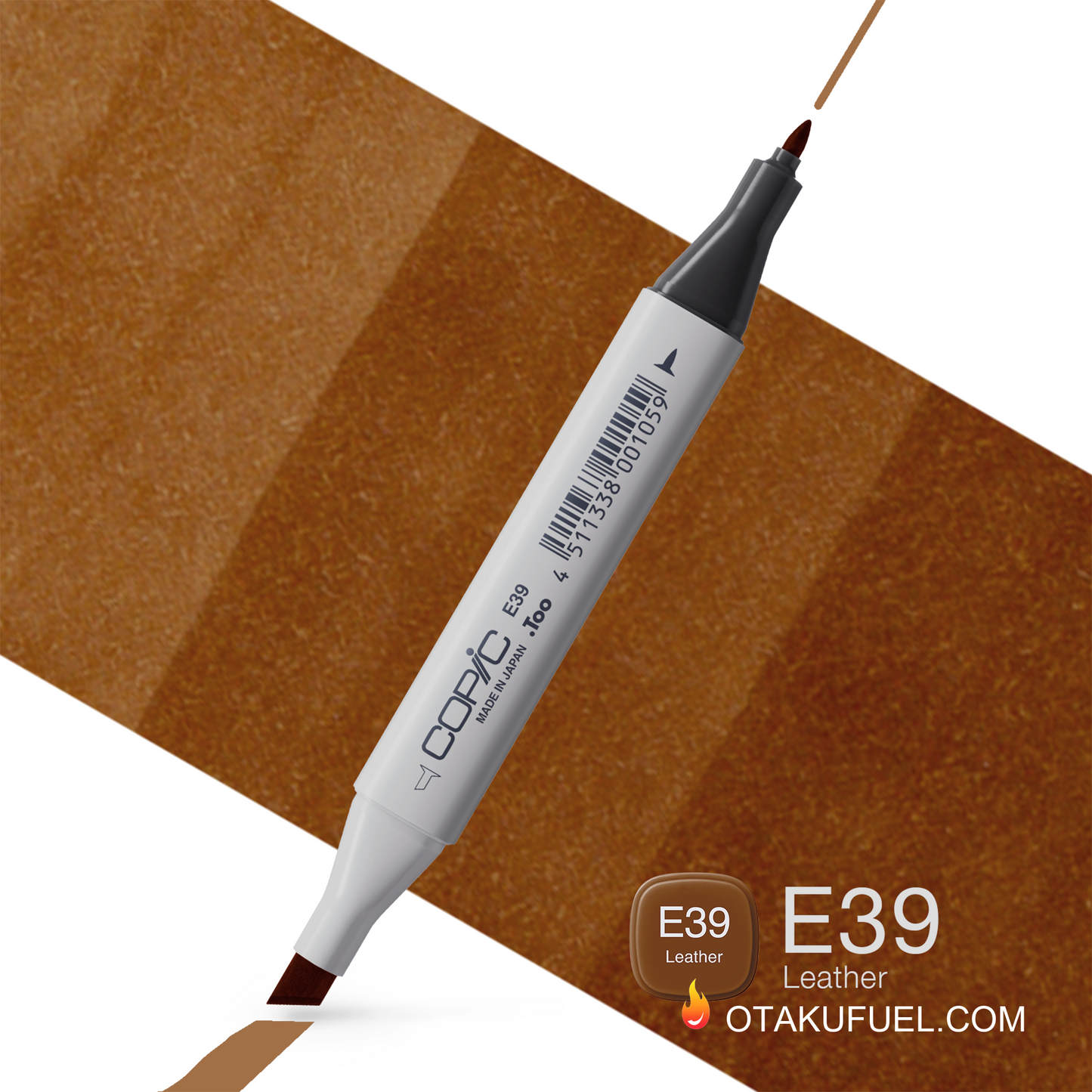 E39-C Leather CLASSIC Copic Marker <inline style="float: right; margin-right: 10px; background-color: rgb(182, 110, 67);">&nbsp;&nbsp;&nbsp;&nbsp;&nbsp;&nbsp; </inline>
