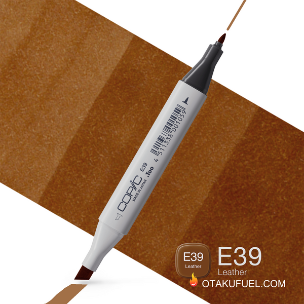 E39-C Leather CLASSIC Copic Marker <inline style="float: right; margin-right: 10px; background-color: rgb(182, 110, 67);">&nbsp;&nbsp;&nbsp;&nbsp;&nbsp;&nbsp; </inline>