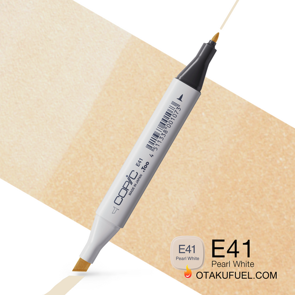 E41-C Pearl White CLASSIC Copic Marker <inline style="float: right; margin-right: 10px; background-color: rgb(253, 237, 220);">&nbsp;&nbsp;&nbsp;&nbsp;&nbsp;&nbsp; </inline>