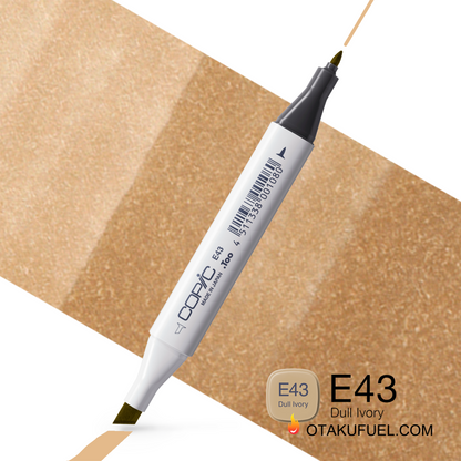 E43-C Dull Ivory CLASSIC Copic Marker <inline style="float: right; margin-right: 10px; background-color: rgb(234, 219, 188);">&nbsp;&nbsp;&nbsp;&nbsp;&nbsp;&nbsp; </inline>