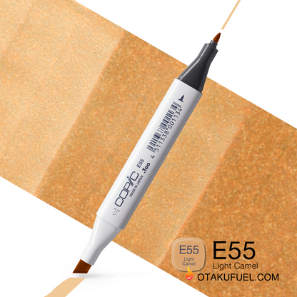 E55-C Light Carmel CLASSIC Copic Marker <inline style="float: right; margin-right: 10px; background-color: rgb(234, 213, 174);">&nbsp;&nbsp;&nbsp;&nbsp;&nbsp;&nbsp; </inline>