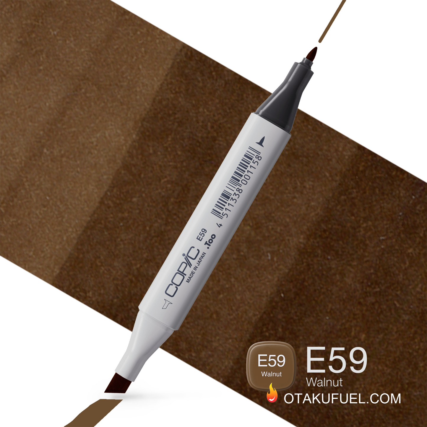 E59-C Walnut CLASSIC Copic Marker <inline style="float: right; margin-right: 10px; background-color: rgb(141, 121, 103);">&nbsp;&nbsp;&nbsp;&nbsp;&nbsp;&nbsp; </inline>