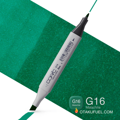 G16-C Malachite CLASSIC Copic Marker <inline style="float: right; margin-right: 10px; background-color: rgb(91, 183, 142);">&nbsp;&nbsp;&nbsp;&nbsp;&nbsp;&nbsp; </inline>