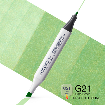 G21-C Lime Green CLASSIC Copic Marker <inline style="float: right; margin-right: 10px; background-color: rgb(196, 228, 205);">&nbsp;&nbsp;&nbsp;&nbsp;&nbsp;&nbsp; </inline>