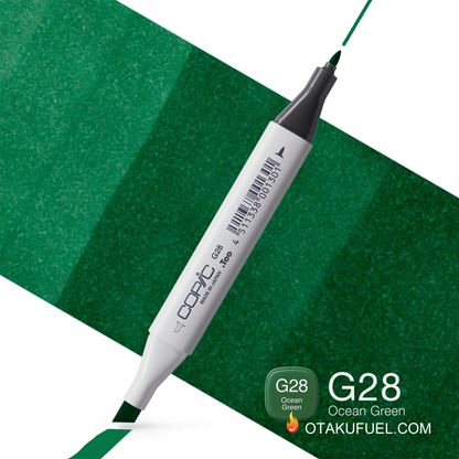 G28-C Ocean Green CLASSIC Copic Marker <inline style="float: right; margin-right: 10px; background-color: rgb(17, 148, 98);">&nbsp;&nbsp;&nbsp;&nbsp;&nbsp;&nbsp; </inline>