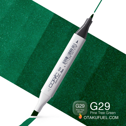 G29-C Pine Tree Green CLASSIC Copic Marker <inline style="float: right; margin-right: 10px; background-color: rgb(40, 112, 84);">&nbsp;&nbsp;&nbsp;&nbsp;&nbsp;&nbsp; </inline>