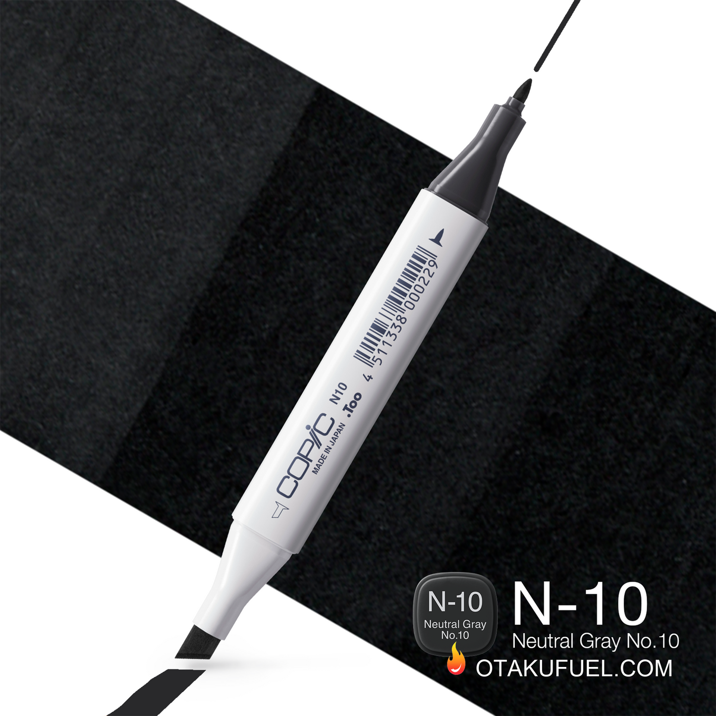 N10-C Neutral Gray No. 10 CLASSIC Copic Marker <inline style="float: right; margin-right: 10px; background-color: rgb(226, 227, 229);">&nbsp;&nbsp;&nbsp;&nbsp;&nbsp;&nbsp; </inline>