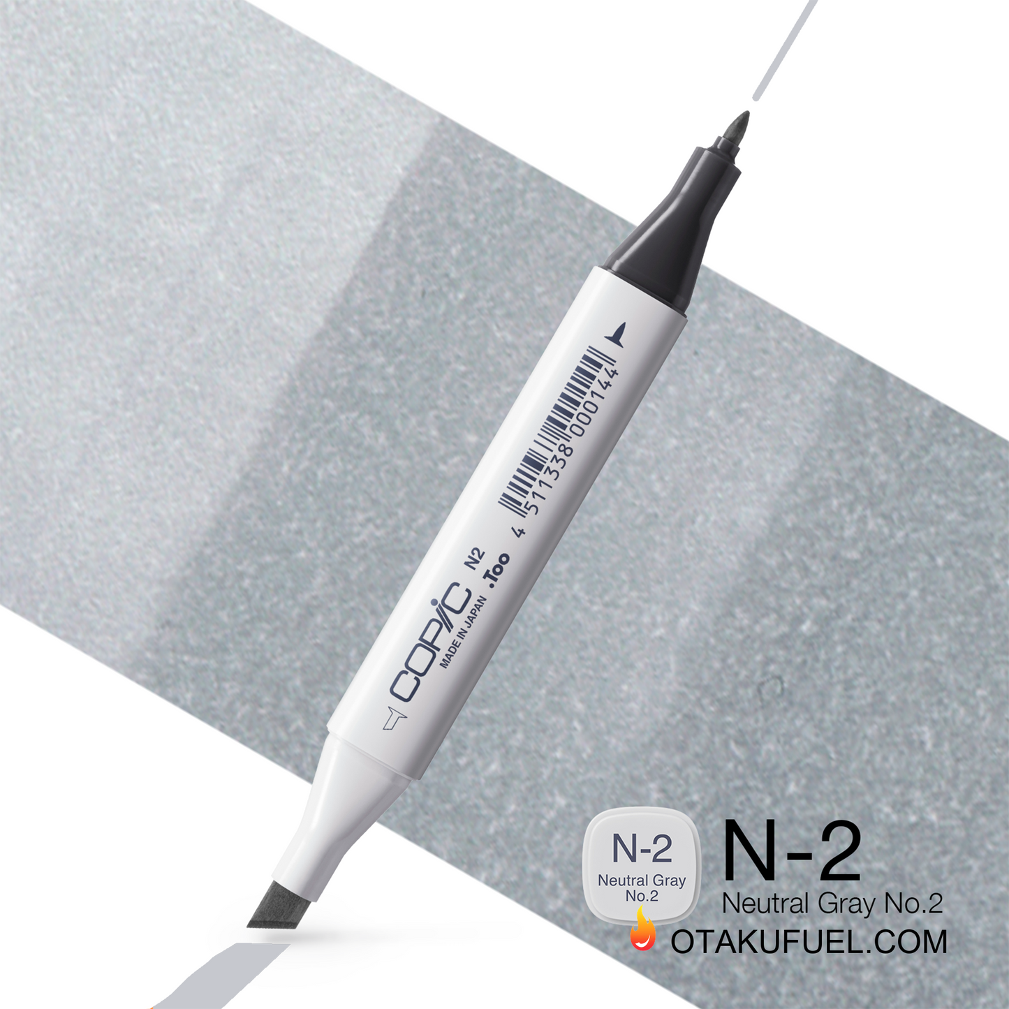 N2-C Neutral Gray No. 2 CLASSIC Copic Marker <inline style="float: right; margin-right: 10px; background-color: rgb(217, 218, 222);">&nbsp;&nbsp;&nbsp;&nbsp;&nbsp;&nbsp; </inline>