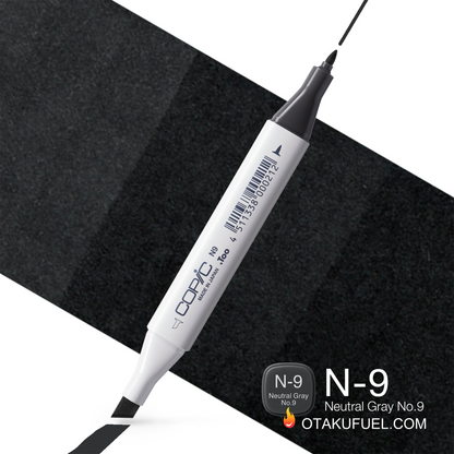 N9-C Neutral Gray No. 9 CLASSIC Copic Marker <inline style="float: right; margin-right: 10px; background-color: rgb(77, 78, 80);">&nbsp;&nbsp;&nbsp;&nbsp;&nbsp;&nbsp; </inline>