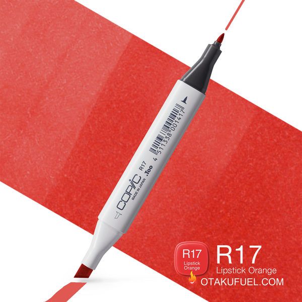 R17-C Lipstick Orange CLASSIC Copic Marker <inline style="float: right; margin-right: 10px; background-color: rgb(244, 132, 108);">&nbsp;&nbsp;&nbsp;&nbsp;&nbsp;&nbsp; </inline>
