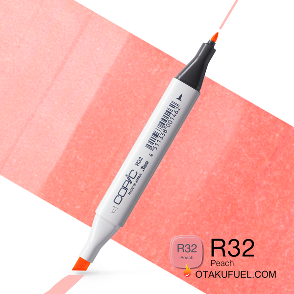R32-C Peach CLASSIC Copic Marker <inline style="float: right; margin-right: 10px; background-color: rgb(249, 192, 185);">&nbsp;&nbsp;&nbsp;&nbsp;&nbsp;&nbsp; </inline>