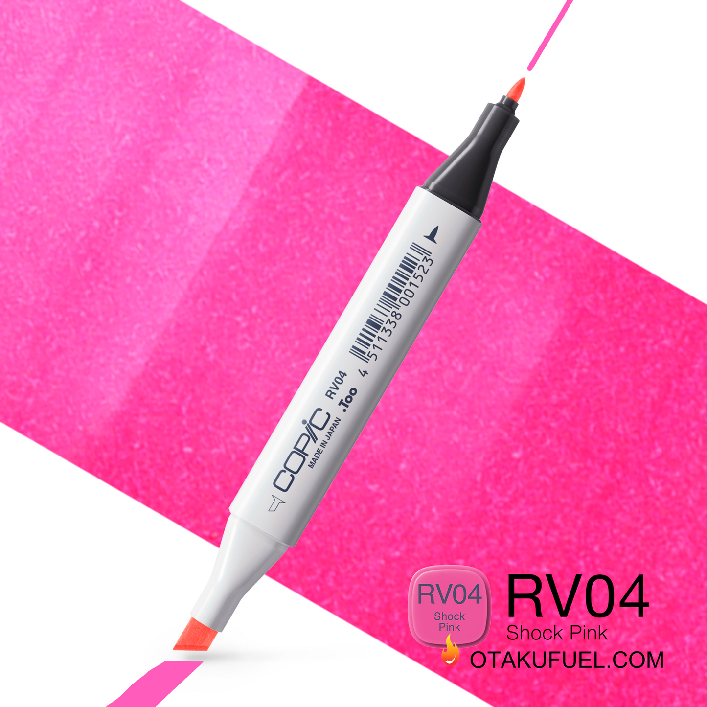 RV04-C Shock Pink CLASSIC Copic Marker <inline style="float: right; margin-right: 10px; background-color: rgb(246, 163, 191);">&nbsp;&nbsp;&nbsp;&nbsp;&nbsp;&nbsp; </inline>