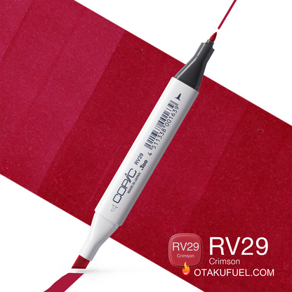 RV29-C Crimson CLASSIC Copic Marker <inline style="float: right; margin-right: 10px; background-color: rgb(240, 71, 128);">&nbsp;&nbsp;&nbsp;&nbsp;&nbsp;&nbsp; </inline>