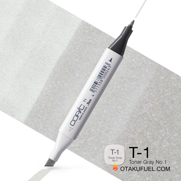 T1-C Toner Gray No. 1 CLASSIC Copic Marker <inline style="float: right; margin-right: 10px; background-color: rgb(234, 234, 232);">&nbsp;&nbsp;&nbsp;&nbsp;&nbsp;&nbsp; </inline>