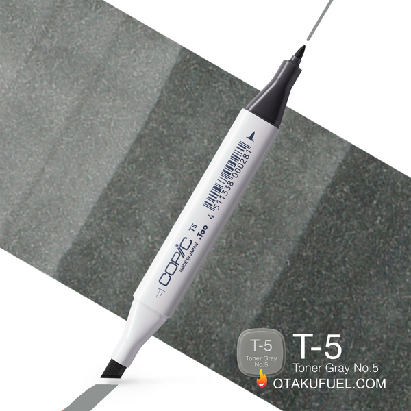 T5-C Toner Gray No. 5 CLASSIC Copic Marker <inline style="float: right; margin-right: 10px; background-color: rgb(167, 166, 162);">&nbsp;&nbsp;&nbsp;&nbsp;&nbsp;&nbsp; </inline>