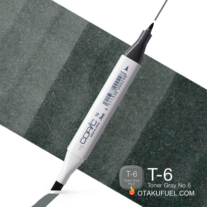 T6-C Toner Gray No. 6 CLASSIC Copic Marker <inline style="float: right; margin-right: 10px; background-color: rgb(147, 148, 143);">&nbsp;&nbsp;&nbsp;&nbsp;&nbsp;&nbsp; </inline>
