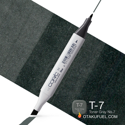 T7-C Toner Gray No. 7 CLASSIC Copic Marker <inline style="float: right; margin-right: 10px; background-color: rgb(120, 119, 117);">&nbsp;&nbsp;&nbsp;&nbsp;&nbsp;&nbsp; </inline>