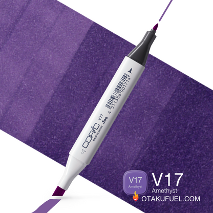 V17-C Amethyst CLASSIC Copic Marker <inline style="float: right; margin-right: 10px; background-color: rgb(159, 145, 198);">&nbsp;&nbsp;&nbsp;&nbsp;&nbsp;&nbsp; </inline>