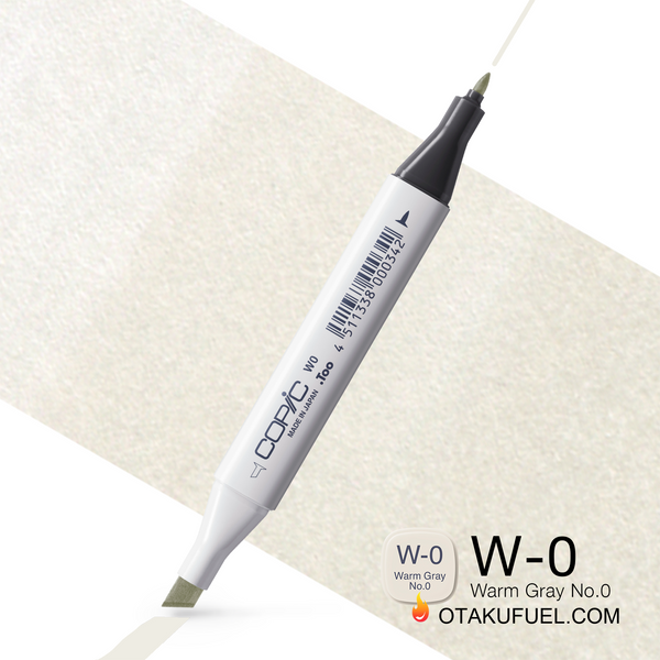 W0-C Warm Gray No. 0 CLASSIC Copic Marker <inline style="float: right; margin-right: 10px; background-color: rgb(243, 243, 233);">&nbsp;&nbsp;&nbsp;&nbsp;&nbsp;&nbsp; </inline>