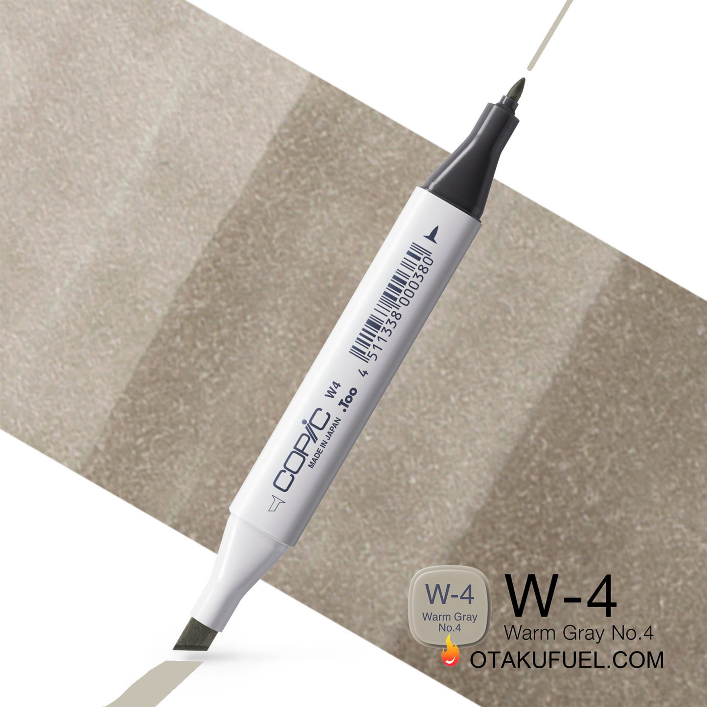 W4-C Warm Gray No. 4 CLASSIC Copic Marker <inline style="float: right; margin-right: 10px; background-color: rgb(188, 187, 182);">&nbsp;&nbsp;&nbsp;&nbsp;&nbsp;&nbsp; </inline>