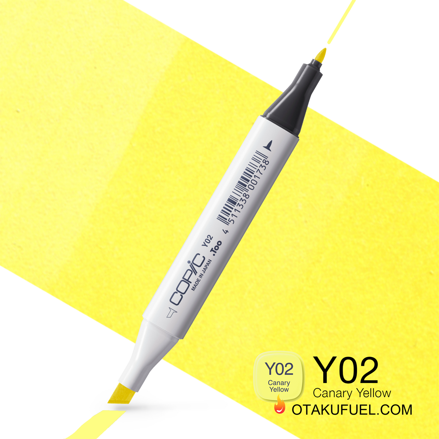 Y02-C Canary Yellow CLASSIC Copic Marker <inline style="float: right; margin-right: 10px; background-color: rgb(246, 242, 151);">&nbsp;&nbsp;&nbsp;&nbsp;&nbsp;&nbsp; </inline>