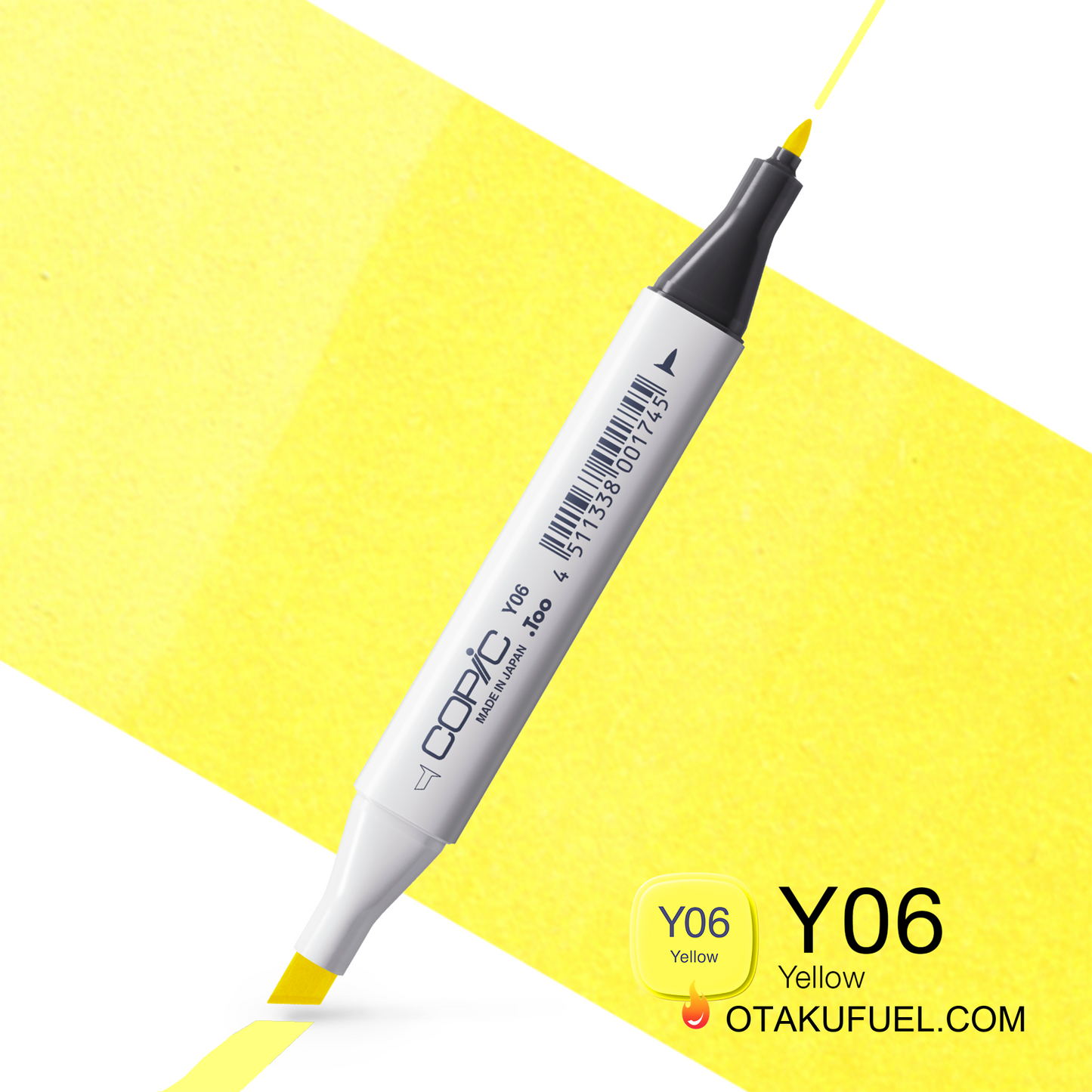 Y06-C Yellow CLASSIC Copic Marker <inline style="float: right; margin-right: 10px; background-color: rgb(254, 244, 110);">&nbsp;&nbsp;&nbsp;&nbsp;&nbsp;&nbsp; </inline>