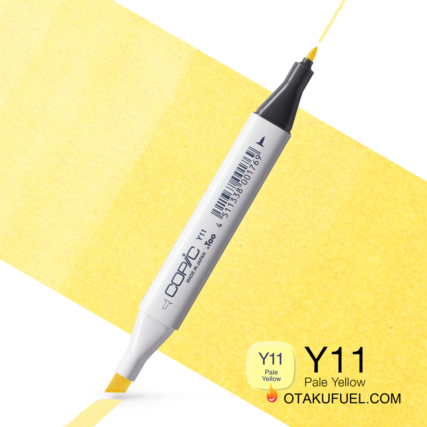 Y11-C Pale Yellow CLASSIC Copic Marker <inline style="float: right; margin-right: 10px; background-color: rgb(253, 252, 202);">&nbsp;&nbsp;&nbsp;&nbsp;&nbsp;&nbsp; </inline>