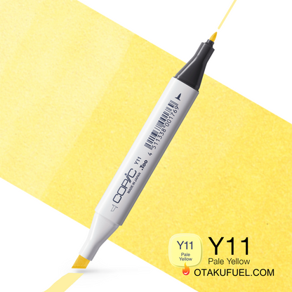 Y11-C Pale Yellow CLASSIC Copic Marker <inline style="float: right; margin-right: 10px; background-color: rgb(253, 252, 202);">&nbsp;&nbsp;&nbsp;&nbsp;&nbsp;&nbsp; </inline>