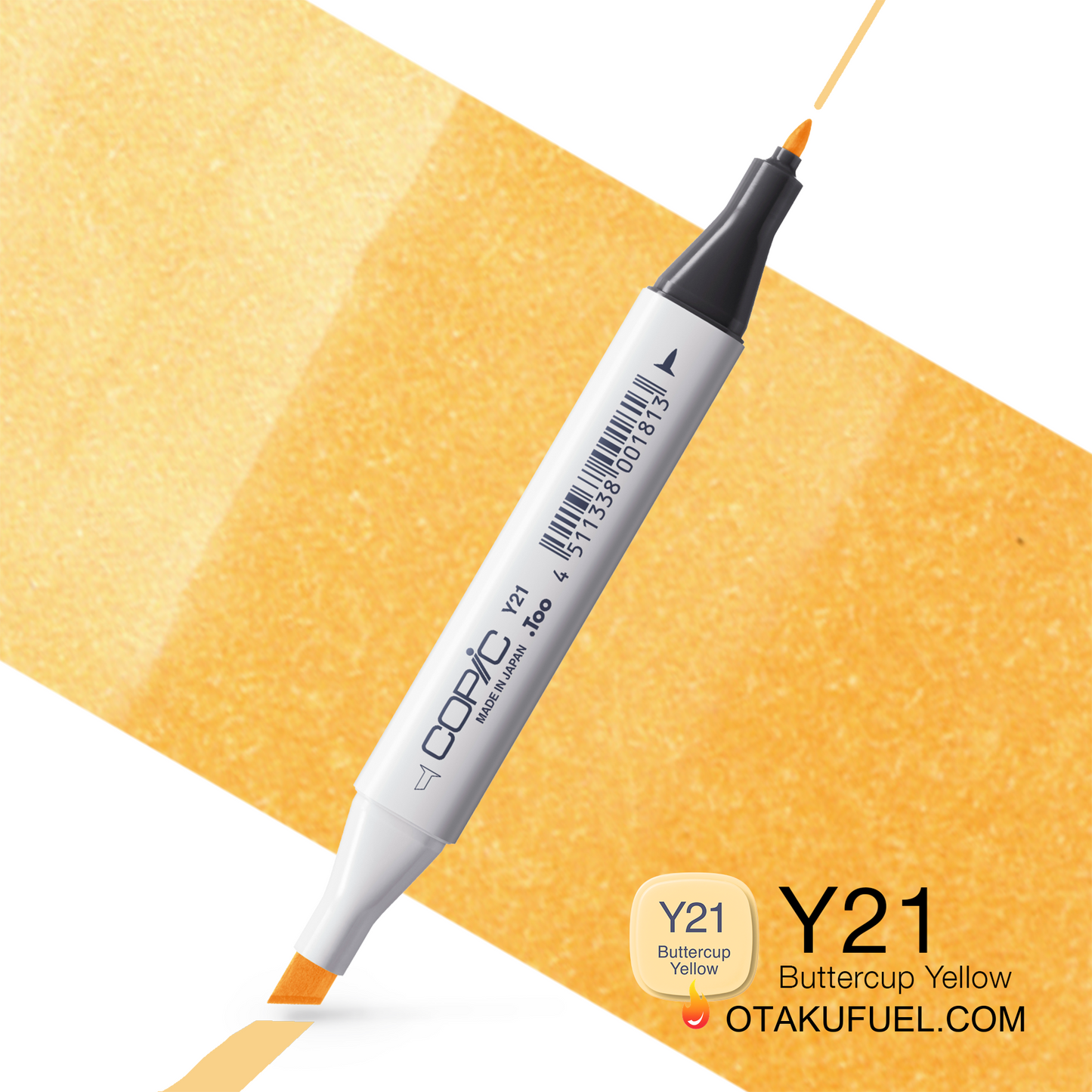 Y21-C Buttercup Yellow CLASSIC Copic Marker <inline style="float: right; margin-right: 10px; background-color: rgb(249, 242, 191);">&nbsp;&nbsp;&nbsp;&nbsp;&nbsp;&nbsp; </inline>