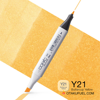Y21-C Buttercup Yellow CLASSIC Copic Marker <inline style="float: right; margin-right: 10px; background-color: rgb(249, 242, 191);">&nbsp;&nbsp;&nbsp;&nbsp;&nbsp;&nbsp; </inline>