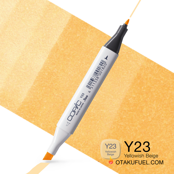 Y23-C Yellowish Beige CLASSIC Copic Marker <inline style="float: right; margin-right: 10px; background-color: rgb(250,226,180);">&nbsp;&nbsp;&nbsp;&nbsp;&nbsp;&nbsp; </inline>