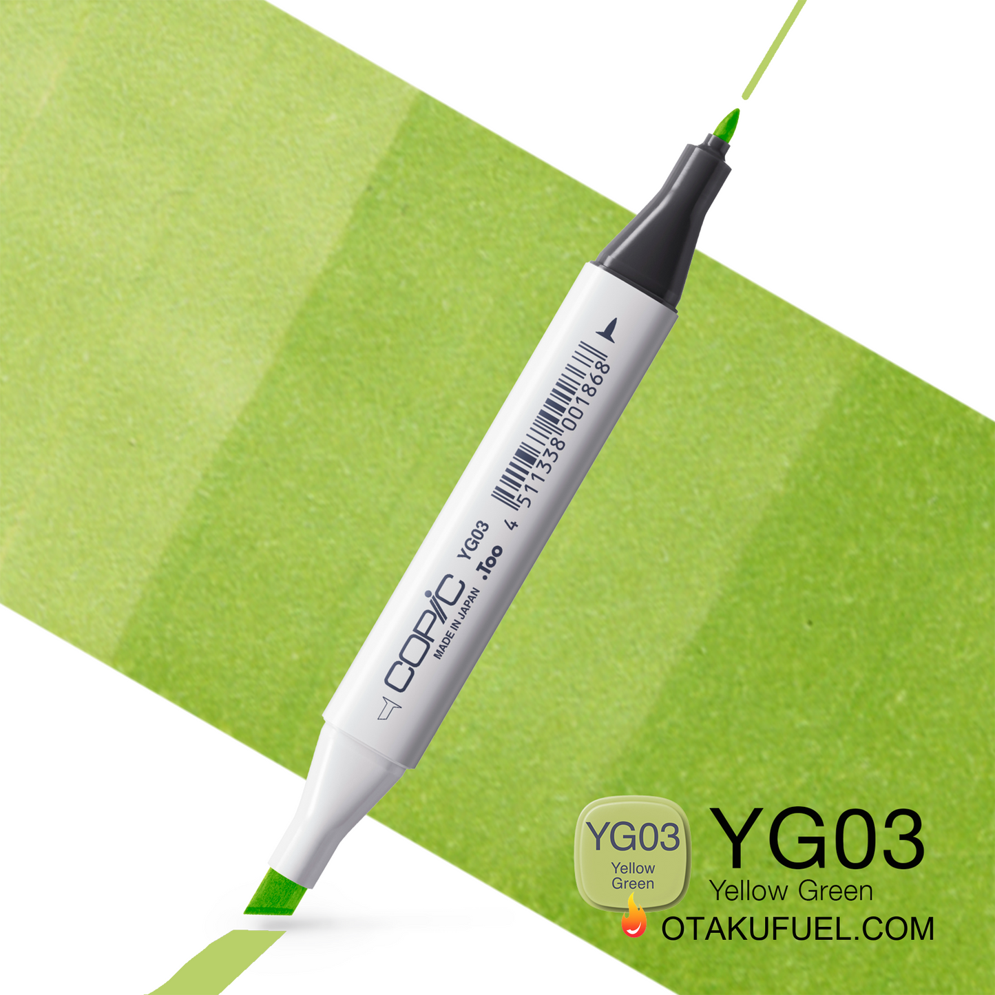 YG03-C Yellow Green CLASSIC Copic Marker <inline style="float: right; margin-right: 10px; background-color: rgb(224,235,169);">&nbsp;&nbsp;&nbsp;&nbsp;&nbsp;&nbsp; </inline>