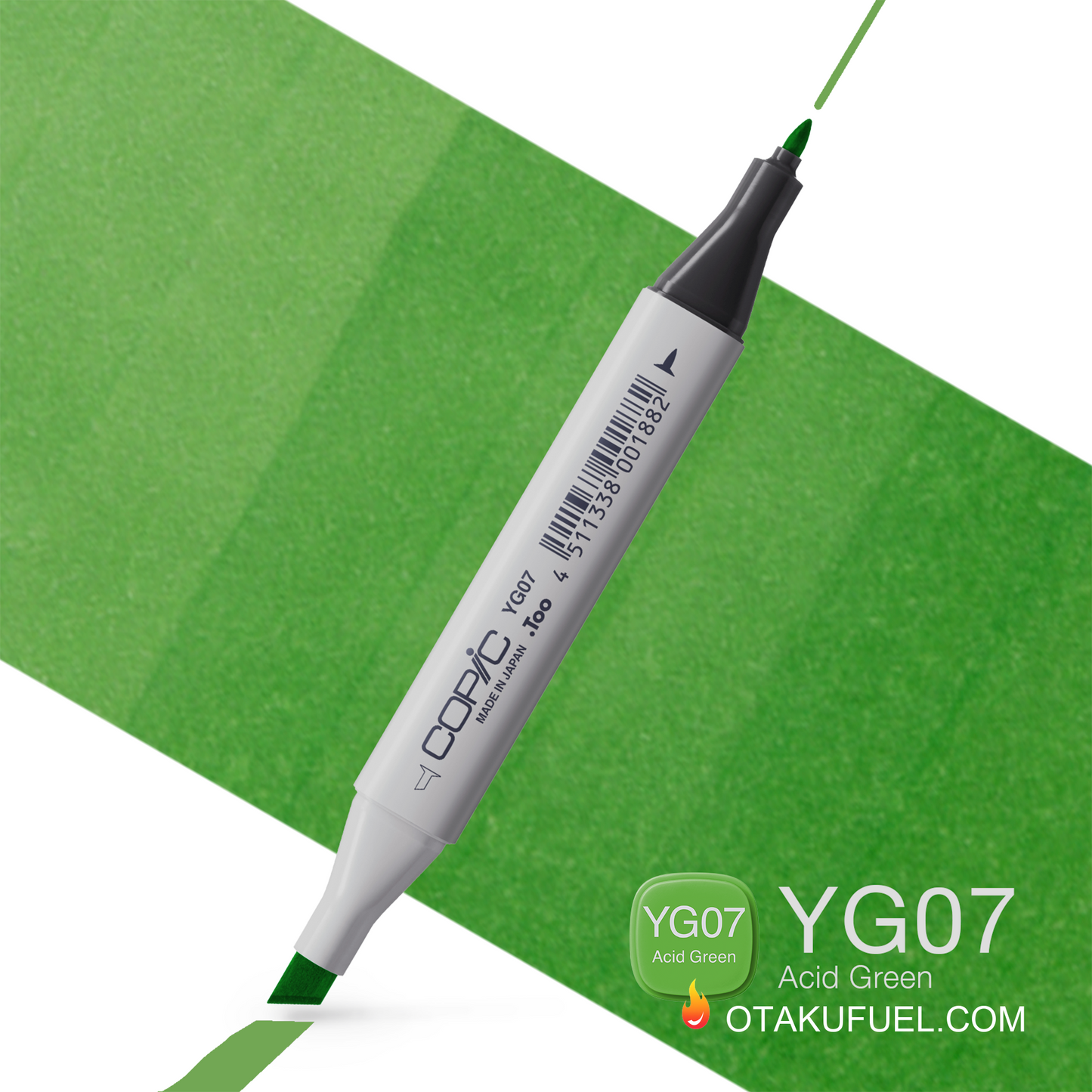 YG07-C Acid Green CLASSIC Copic Marker <inline style="float: right; margin-right: 10px; background-color: rgb(155, 199, 81);">&nbsp;&nbsp;&nbsp;&nbsp;&nbsp;&nbsp; </inline>