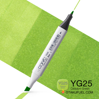 YG25-C Celadon Green CLASSIC Copic Marker <inline style="float: right; margin-right: 10px; background-color: rgb(200, 219, 120);">&nbsp;&nbsp;&nbsp;&nbsp;&nbsp;&nbsp; </inline>