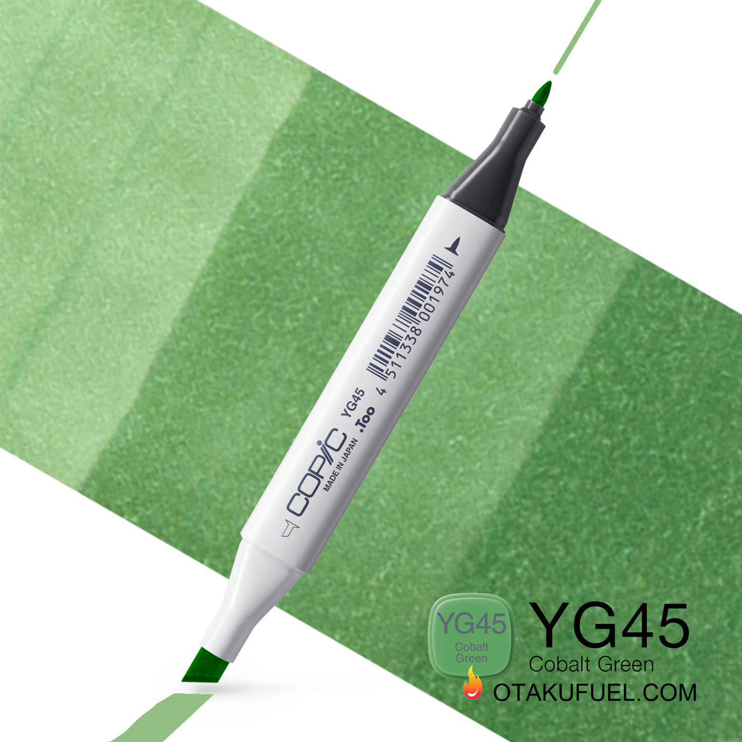 YG45-C Cobalt Green CLASSIC Copic Marker <inline style="float: right; margin-right: 10px; background-color: rgb(174, 214, 173);">&nbsp;&nbsp;&nbsp;&nbsp;&nbsp;&nbsp; </inline>