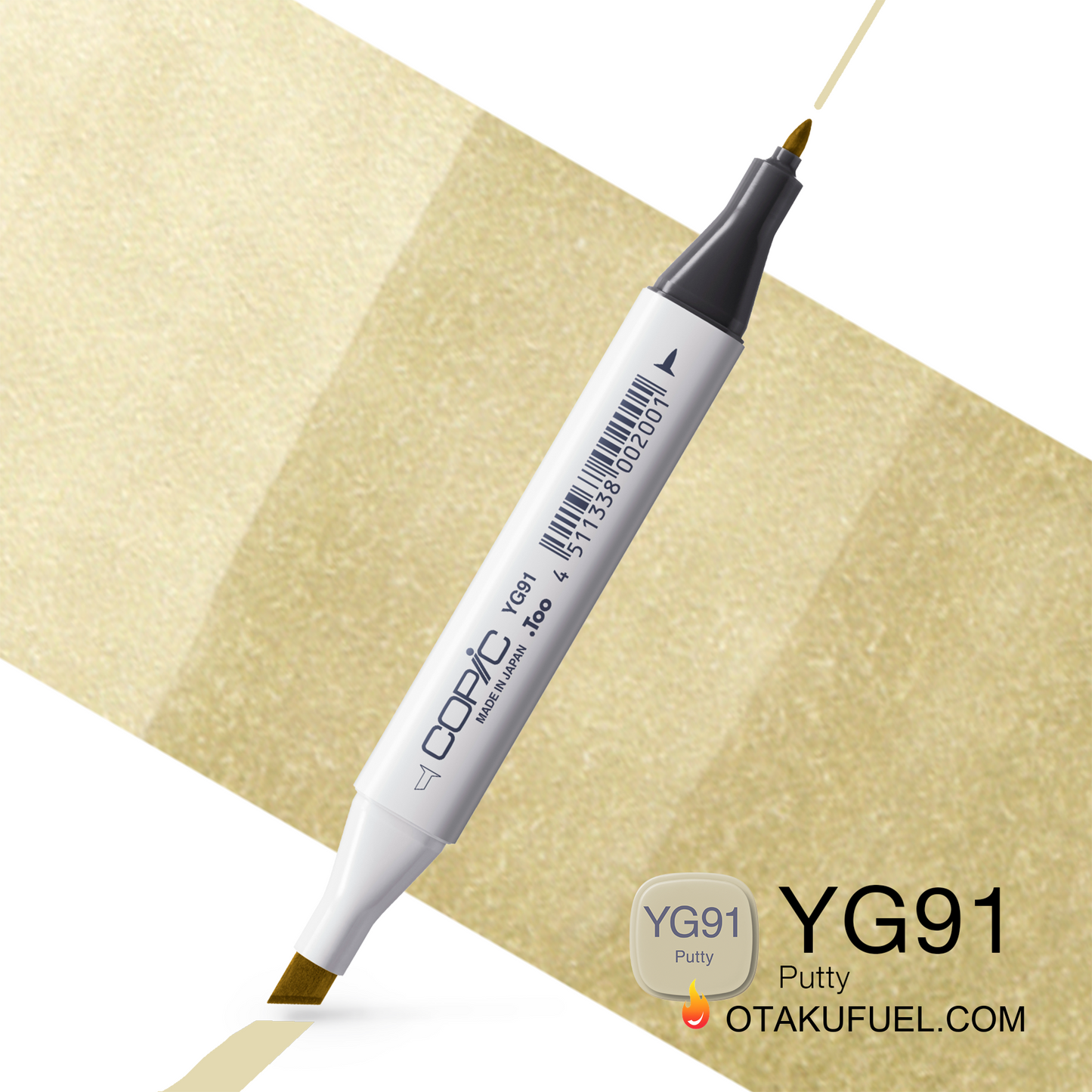 YG91-C Putty CLASSIC Copic Marker <inline style="float: right; margin-right: 10px; background-color: rgb(218, 214, 176);">&nbsp;&nbsp;&nbsp;&nbsp;&nbsp;&nbsp; </inline>