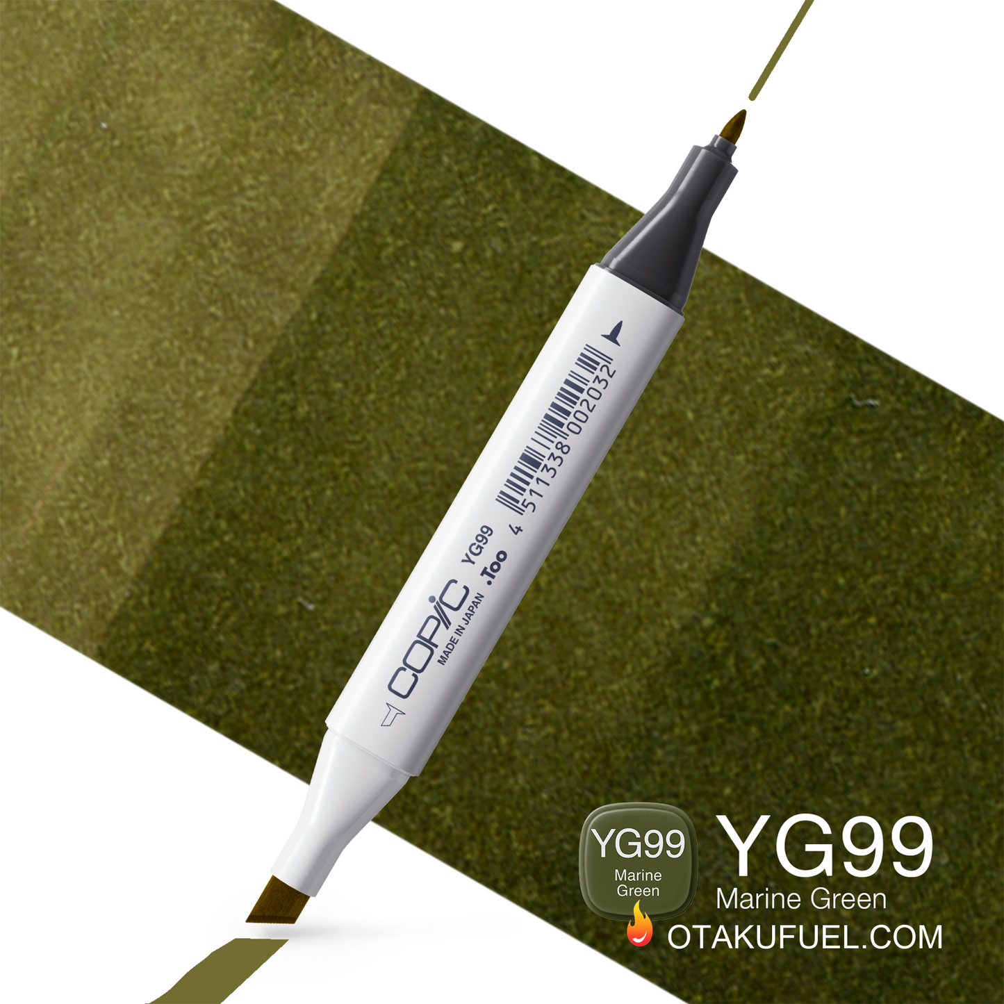 YG99-C Marine Green CLASSIC Copic Marker <inline style="float: right; margin-right: 10px; background-color: rgb(72, 97, 39);">&nbsp;&nbsp;&nbsp;&nbsp;&nbsp;&nbsp; </inline>