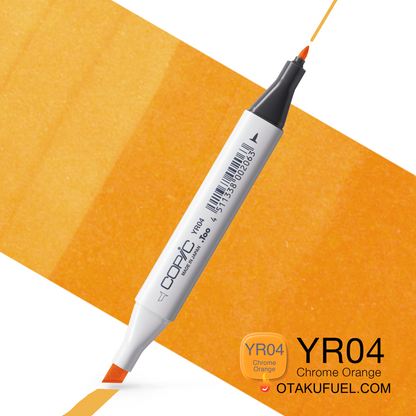 YR04-C Chrome Orange CLASSIC Copic Marker <inline style="float: right; margin-right: 10px; background-color: rgb(255, 196, 106);">&nbsp;&nbsp;&nbsp;&nbsp;&nbsp;&nbsp; </inline>