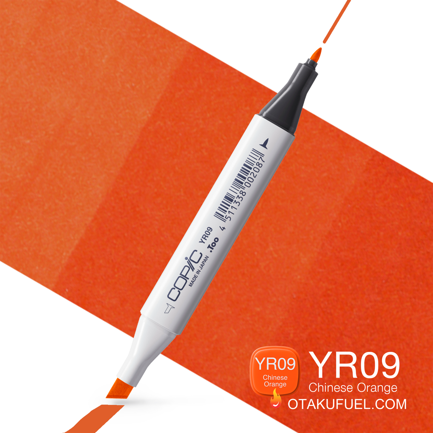YR09-C Chinese Orange CLASSIC Copic Marker <inline style="float: right; margin-right: 10px; background-color: rgb(242, 111, 33);">&nbsp;&nbsp;&nbsp;&nbsp;&nbsp;&nbsp; </inline>
