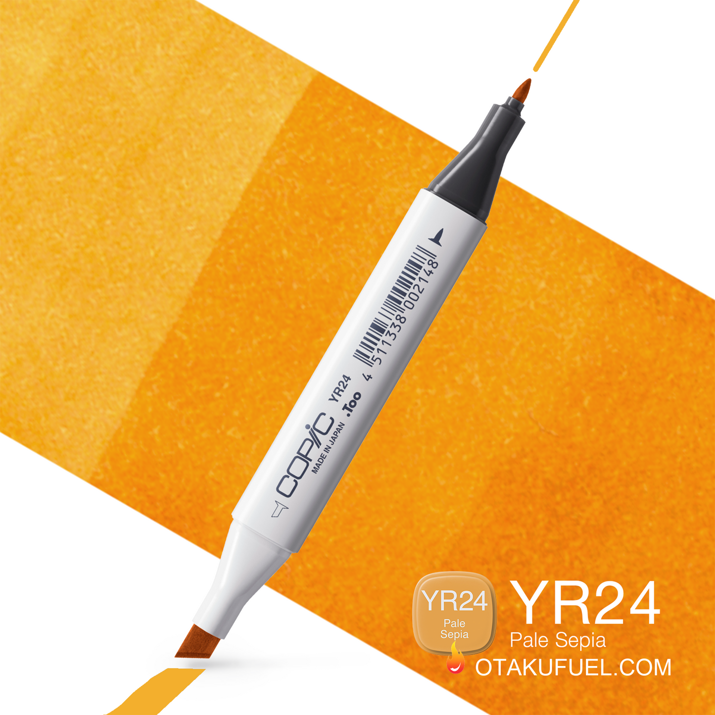 YR24-C Pale Sepia CLASSIC Copic Marker <inline style="float: right; margin-right: 10px; background-color: rgb(203, 147, 90);">&nbsp;&nbsp;&nbsp;&nbsp;&nbsp;&nbsp; </inline>