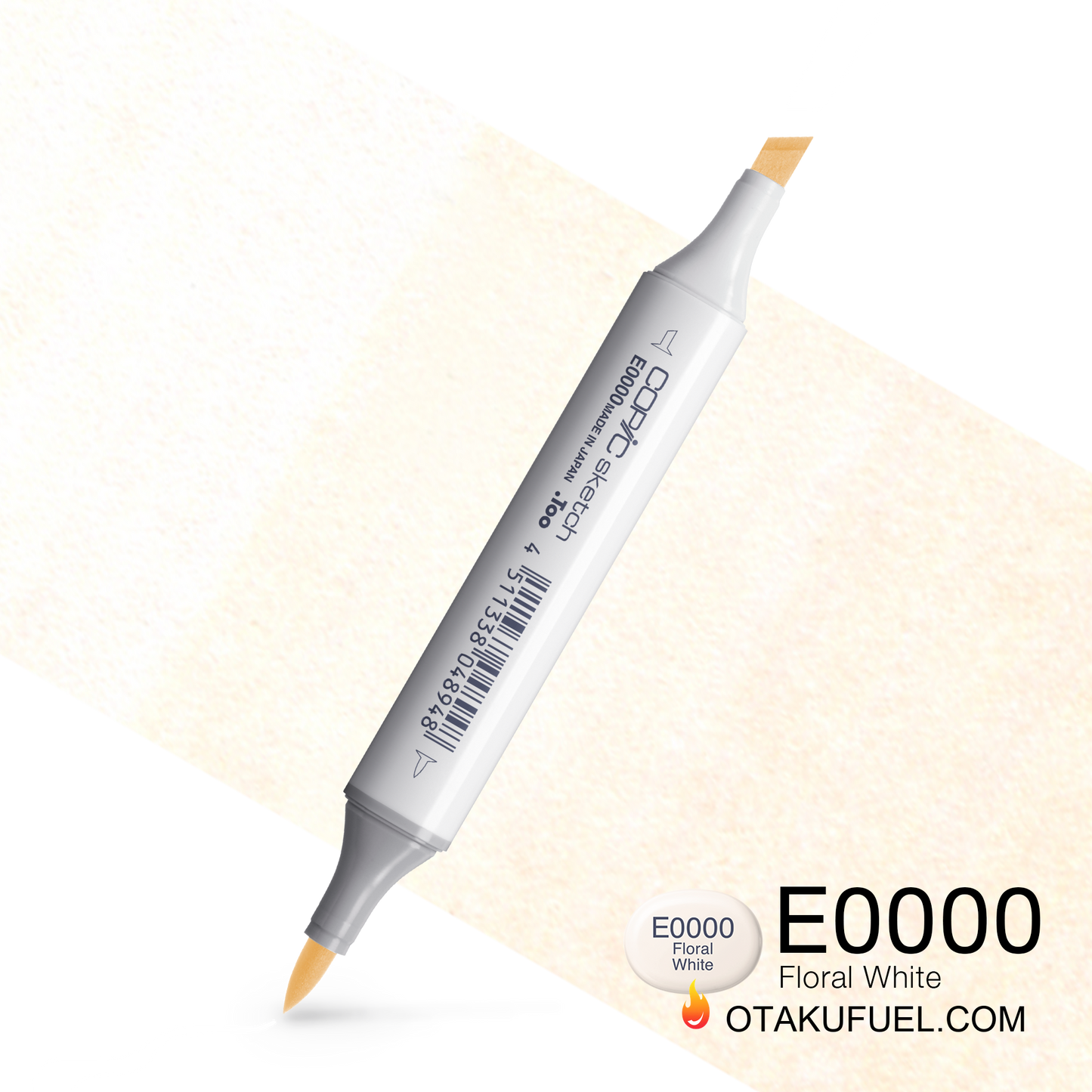 Copic Sketch E0000 Floral White Marker <inline style="float: right; margin-right: 10px; background-color: rgb(254, 249, 244);">&nbsp;&nbsp;&nbsp;&nbsp;&nbsp;&nbsp; </inline>