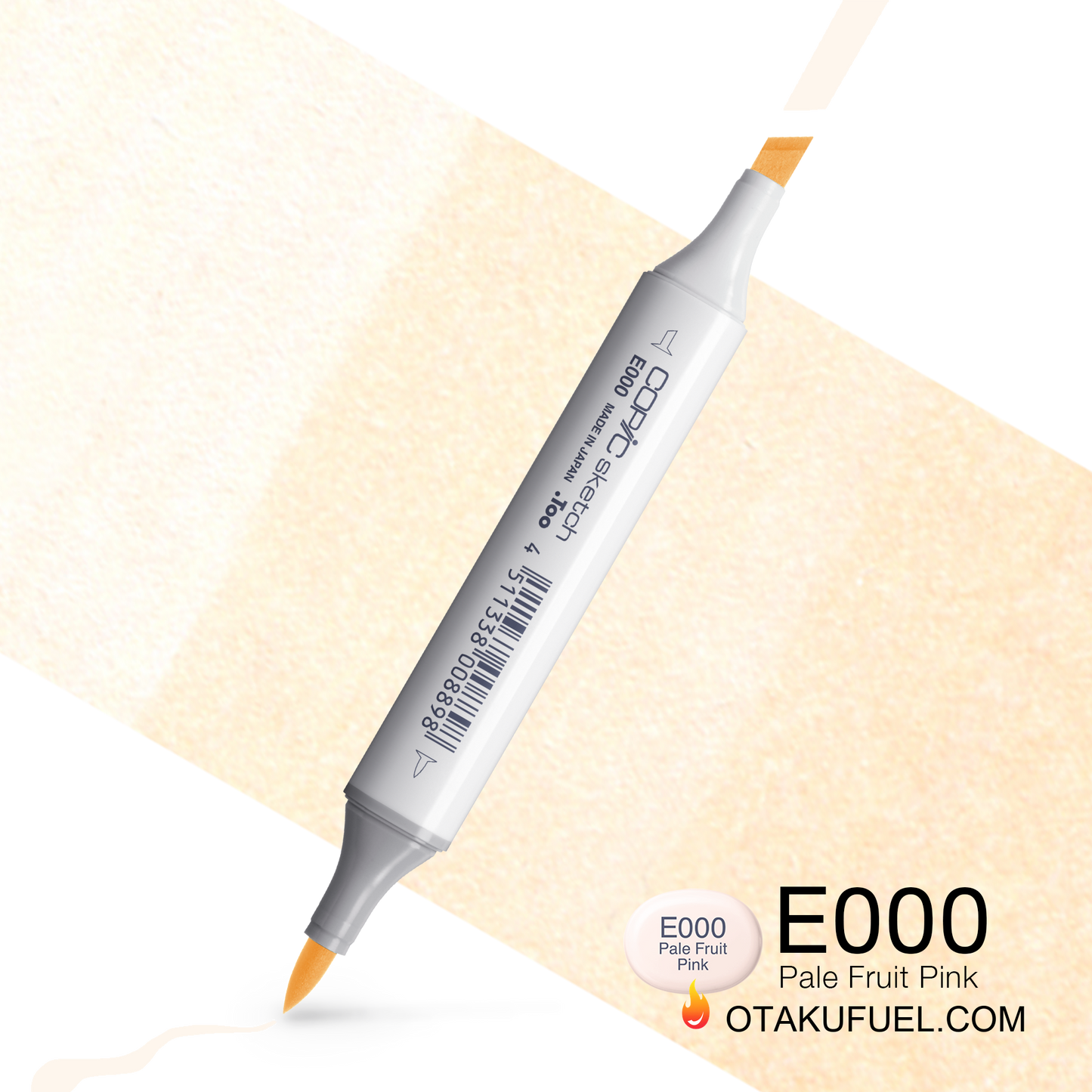 Copic Sketch E000 Pale Fruit Pink Marker <inline style="float: right; margin-right: 10px; background-color: rgb(253, 235, 223);">&nbsp;&nbsp;&nbsp;&nbsp;&nbsp;&nbsp; </inline>