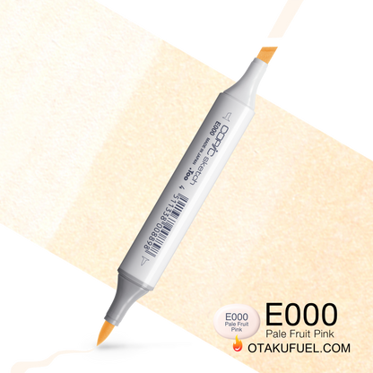 Copic Sketch E000 Pale Fruit Pink Marker <inline style="float: right; margin-right: 10px; background-color: rgb(253, 235, 223);">&nbsp;&nbsp;&nbsp;&nbsp;&nbsp;&nbsp; </inline>
