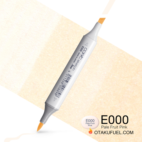 Copic Sketch E000 Pale Fruit Pink Marker <inline style="float: right; margin-right: 10px; background-color: rgb(253, 235, 223);">&nbsp;&nbsp;&nbsp;&nbsp;&nbsp;&nbsp; </inline>