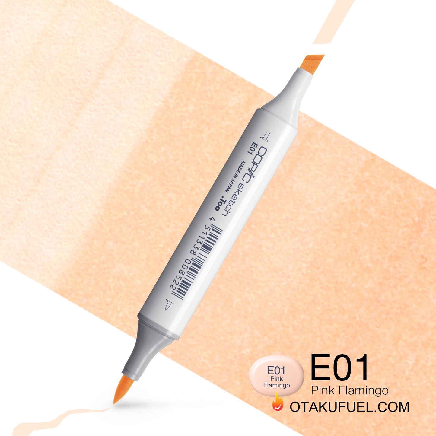 Copic Sketch E01 Pink Flamingo Marker <inline style="float: right; margin-right: 10px; background-color: rgb(253, 236, 221);">&nbsp;&nbsp;&nbsp;&nbsp;&nbsp;&nbsp; </inline>