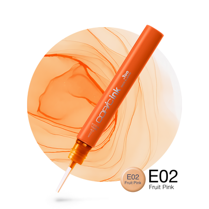 Copic Ink Refill E02 Fruit Pink <inline style="float: right; margin-right: 10px; background-color: rgb(253, 235, 223);">&nbsp;&nbsp;&nbsp;&nbsp;&nbsp;&nbsp; </inline>