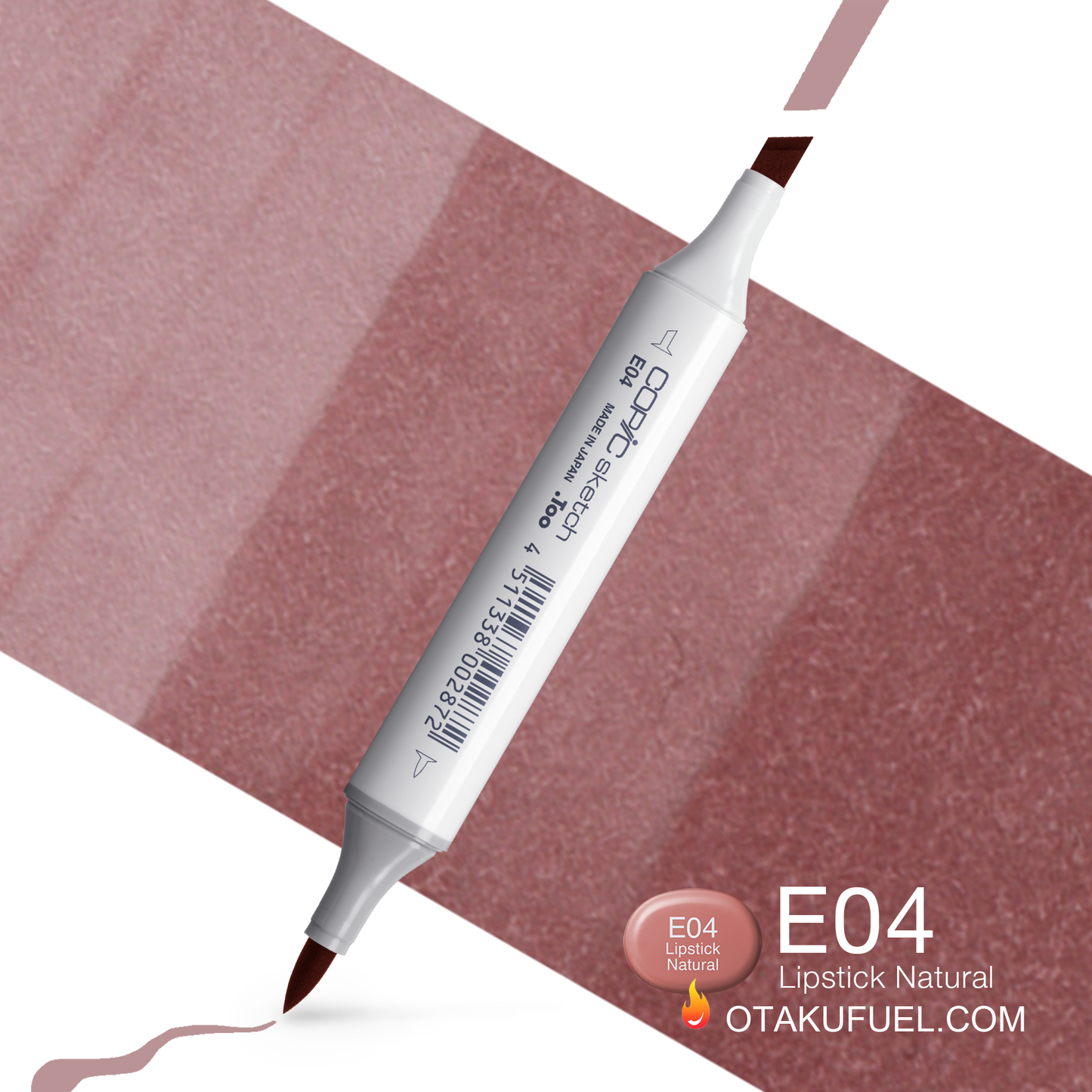Copic Sketch E04 Lipstick Natural Marker <inline style="float: right; margin-right: 10px; background-color: rgb(225, 185, 193);">&nbsp;&nbsp;&nbsp;&nbsp;&nbsp;&nbsp; </inline>