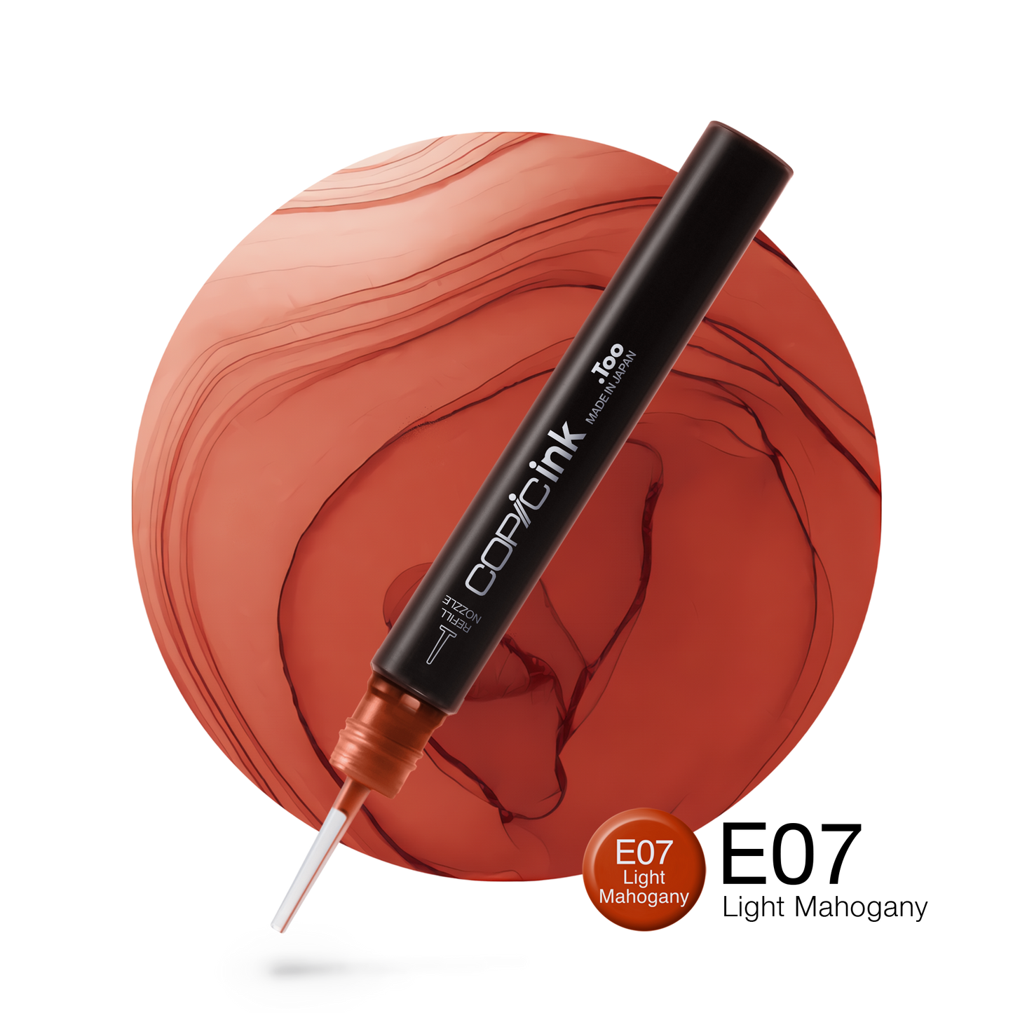 Copic Ink Refill E07 Light Mahogany <inline style="float: right; margin-right: 10px; background-color: rgb(187, 121, 102);">&nbsp;&nbsp;&nbsp;&nbsp;&nbsp;&nbsp; </inline>