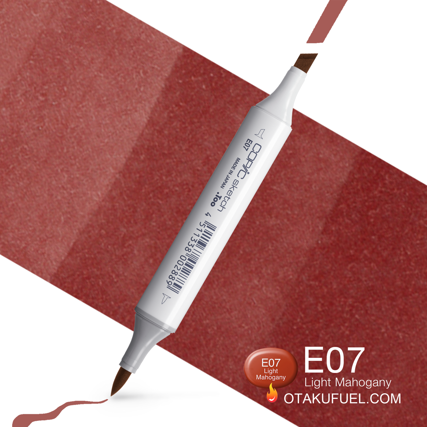 Copic Sketch E07 Light Mahogany Marker <inline style="float: right; margin-right: 10px; background-color: rgb(187, 121, 102);">&nbsp;&nbsp;&nbsp;&nbsp;&nbsp;&nbsp; </inline>