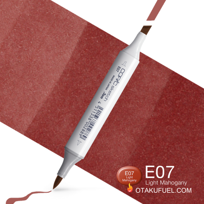 Copic Sketch E07 Light Mahogany Marker <inline style="float: right; margin-right: 10px; background-color: rgb(187, 121, 102);">&nbsp;&nbsp;&nbsp;&nbsp;&nbsp;&nbsp; </inline>